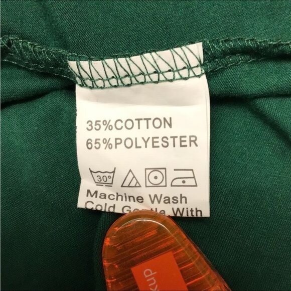 Shein Curve Women’s Layered Ruffle Sleeve Top, Emerald, size 4XL - Picture 6 of 7